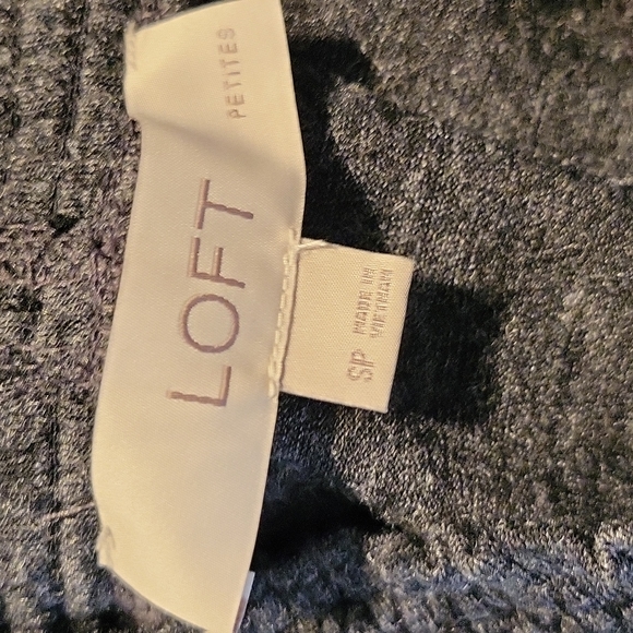 Loft Women's Sleeveless Turtleneck Blouse Size SP - Picture 10 of 10